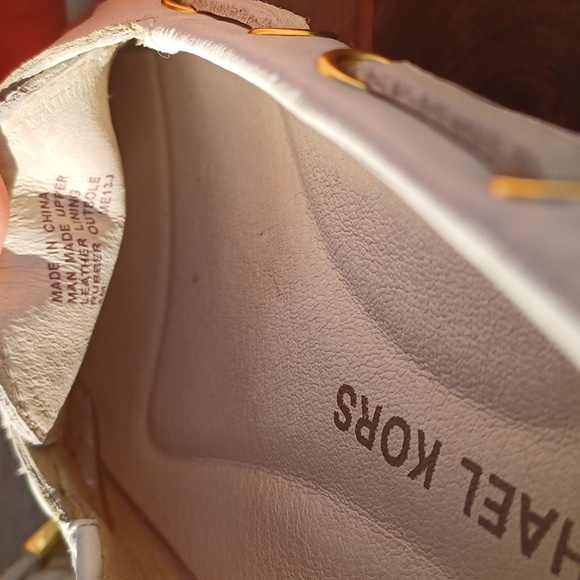 Michael Kors Blair Moc vanilla loafers, sz 6M. - Picture 5 of 5